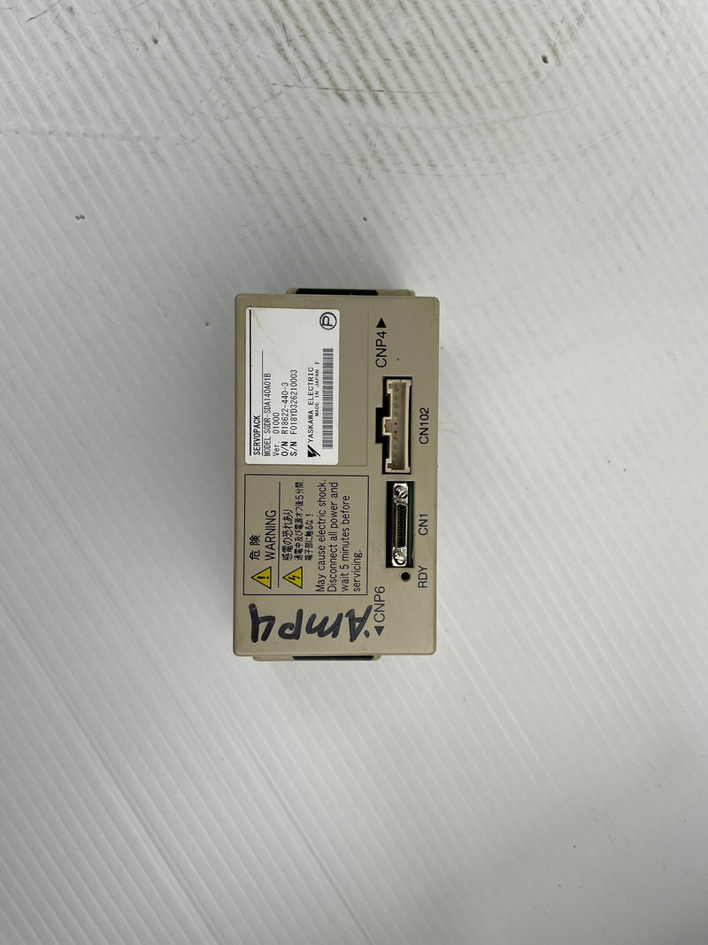 Yaskawa SGDR-SDA140A01B ServoPack Drive Ver. 01000