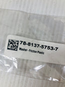 Washer Friction Plastic 78-8137-5753-7 (Lot of 8)