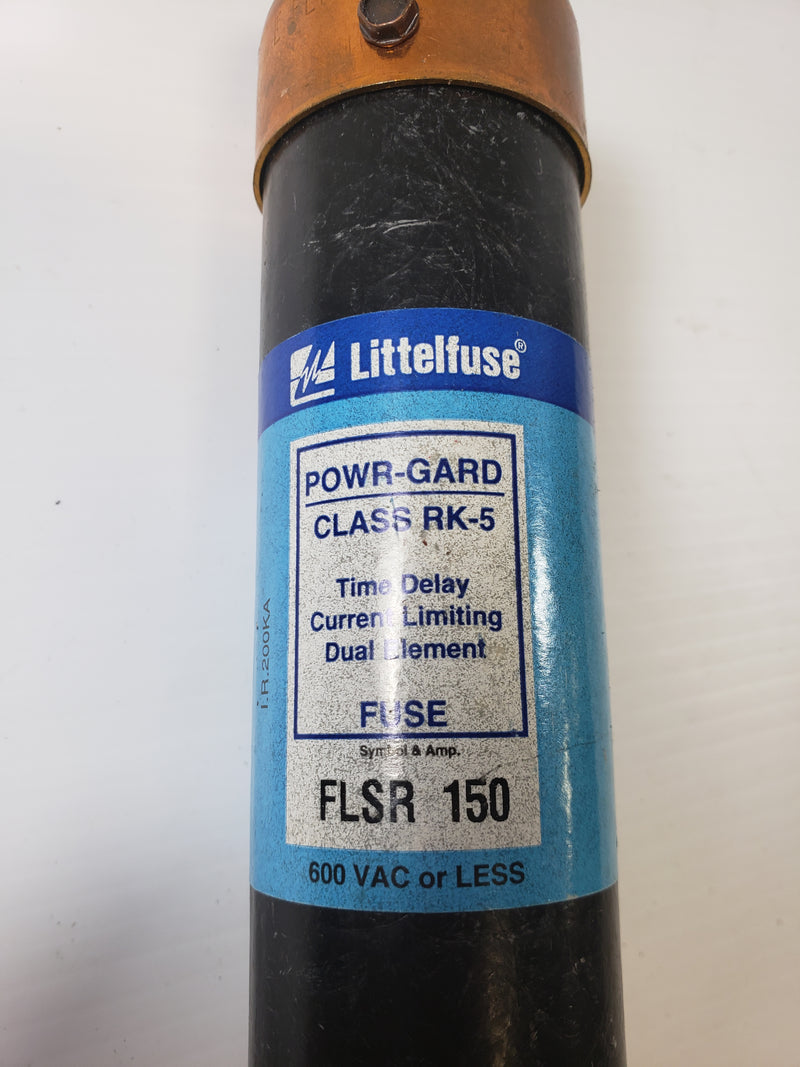 Littlefuse FLSR 150 Powr-Gard Class RK-5 Time Delay Current Limiting Dual Element 600VAC or less