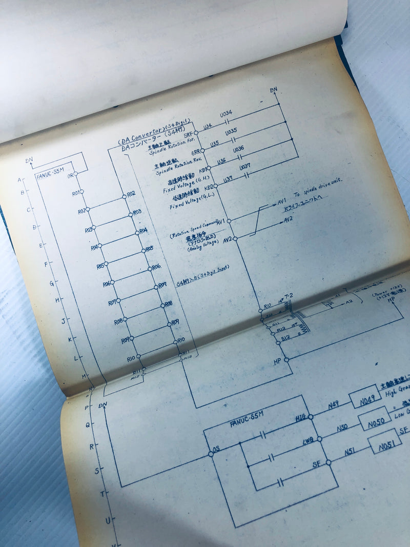 Hitachi Seiki Mini-Matic 500 Diagrams of Electrical Equipment