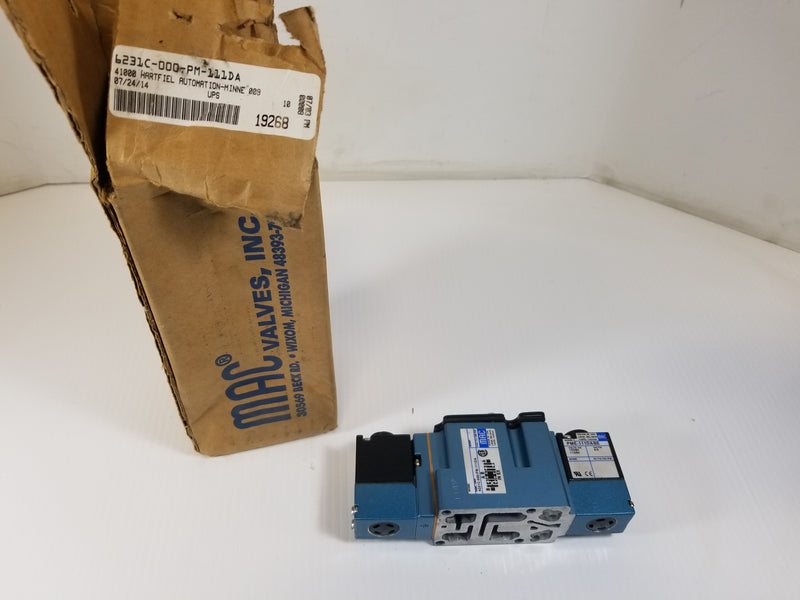 MAC 6231C-000-PM-111DA Pneumatic Solenoid Valve