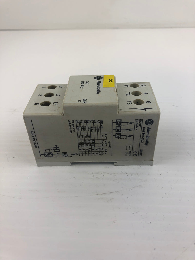 Allen-Bradley 140-CL2 Series C Current Limiter 600VAC 25FLA