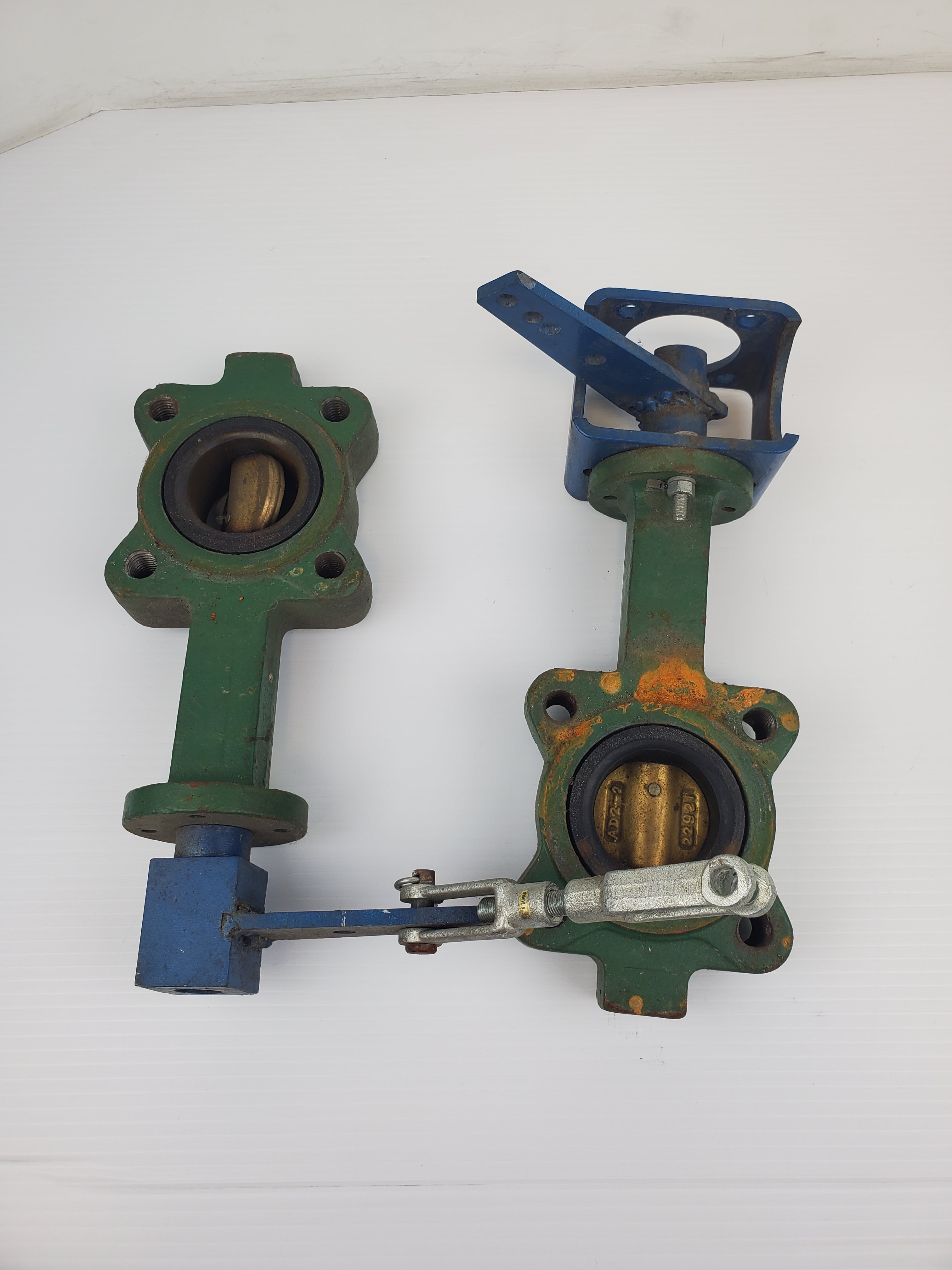 Centerline 53 Iron Wafer Butterfly Valve 3in (Lot of 2)