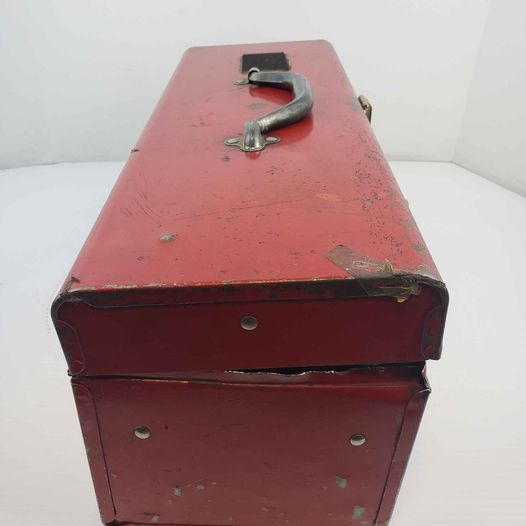 Vintage Proto Professional Tools, Red Metal Tool Box – Metal Logics, Inc.