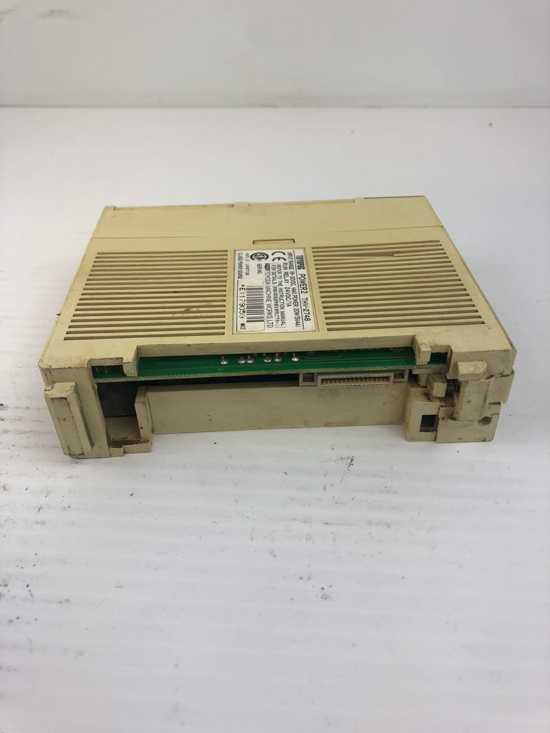 Toyopuc THV-2748 Power Supply Power2 - Input DC 18~32V