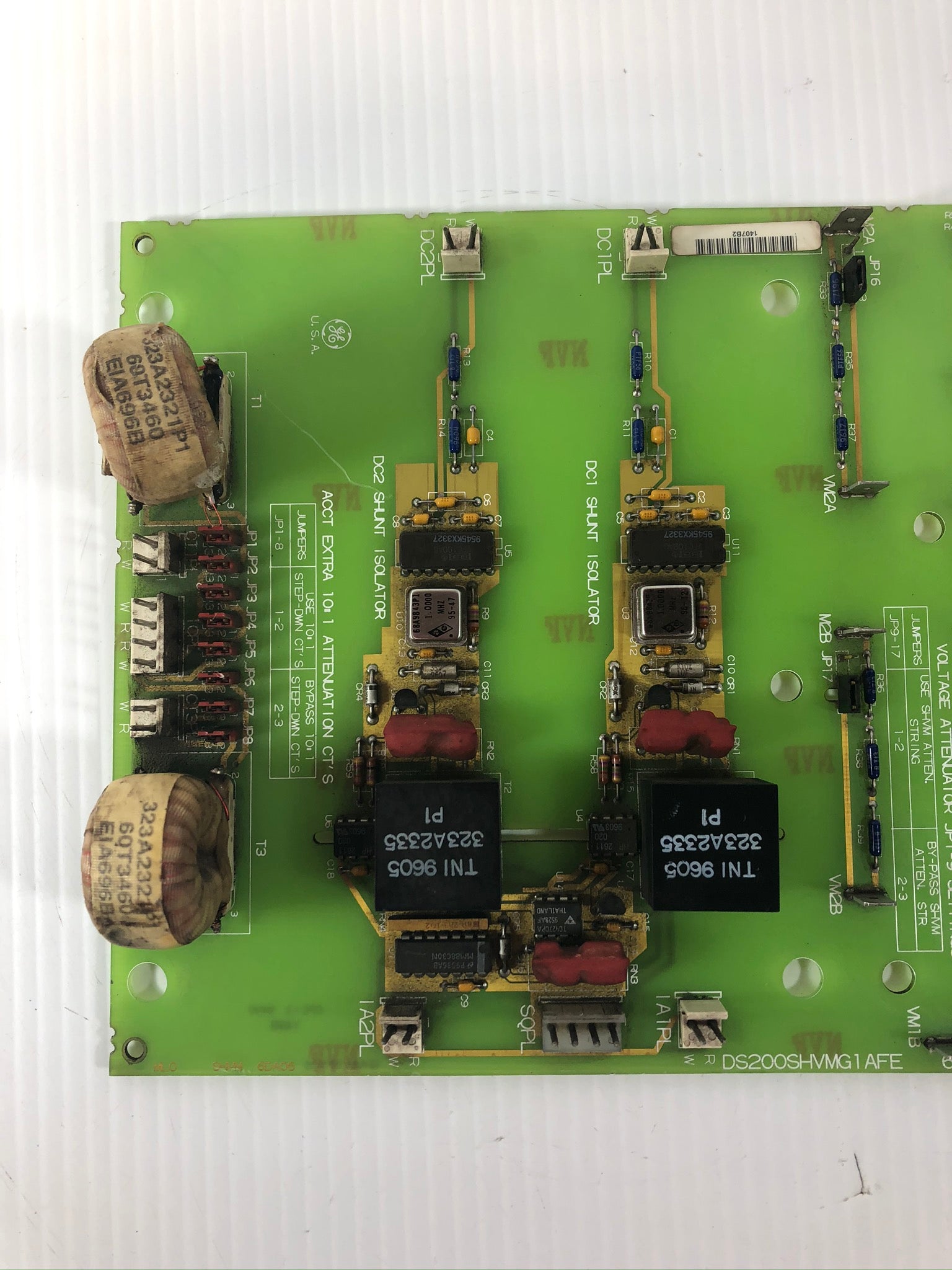 General Electric Circuit Interface Board DS200SHVMG1AFE 6BAO6