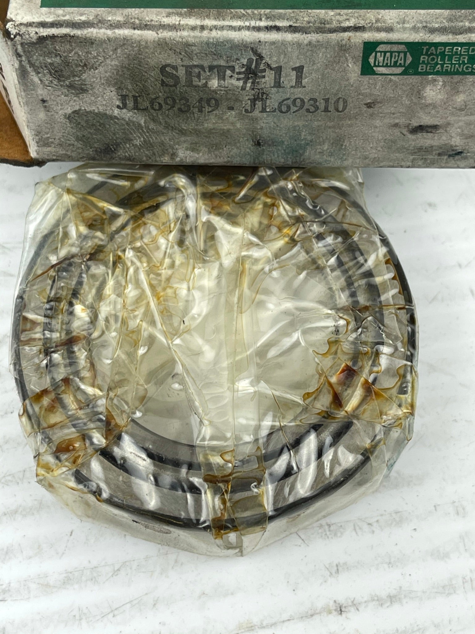 Napa Tapered Roller Bearing Set #11 JL69349 - JL69310