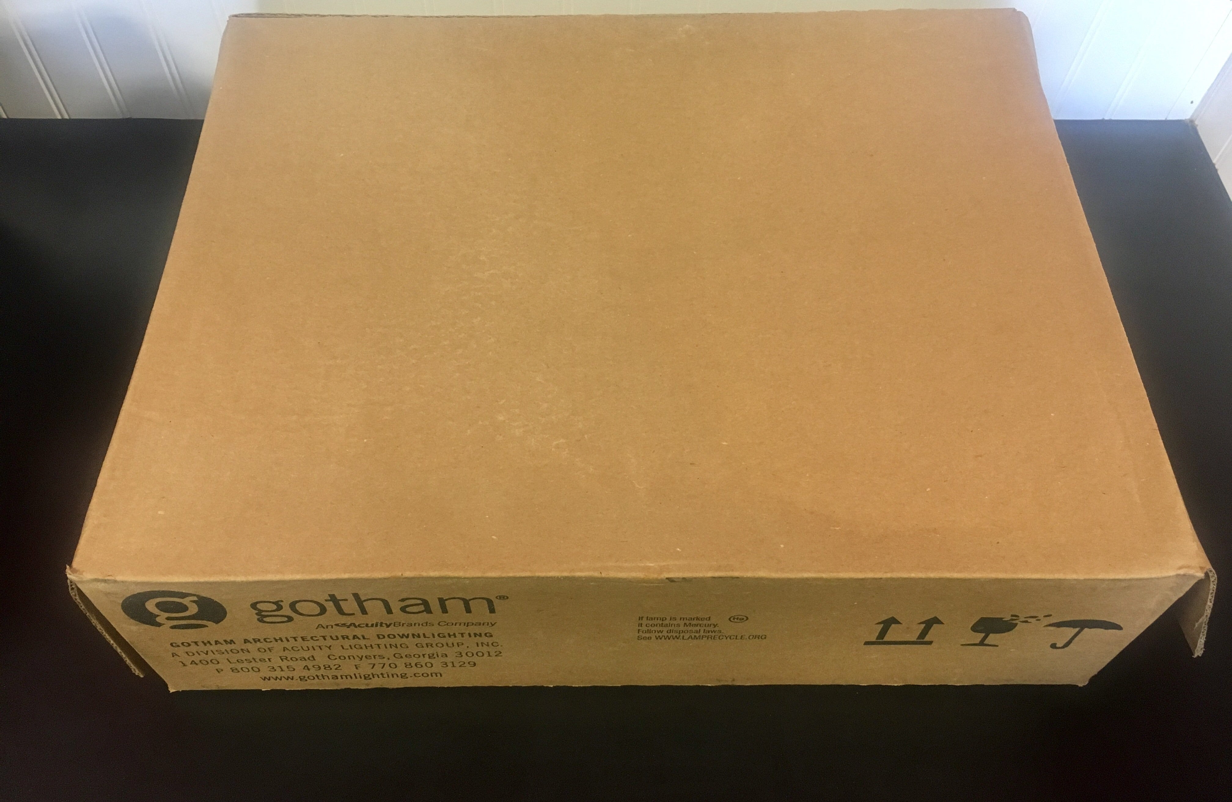 Gotham AFV 32-42TRT 8 MVOLT HSG Lighting Bracket 16 Gauge Galvanized Steel