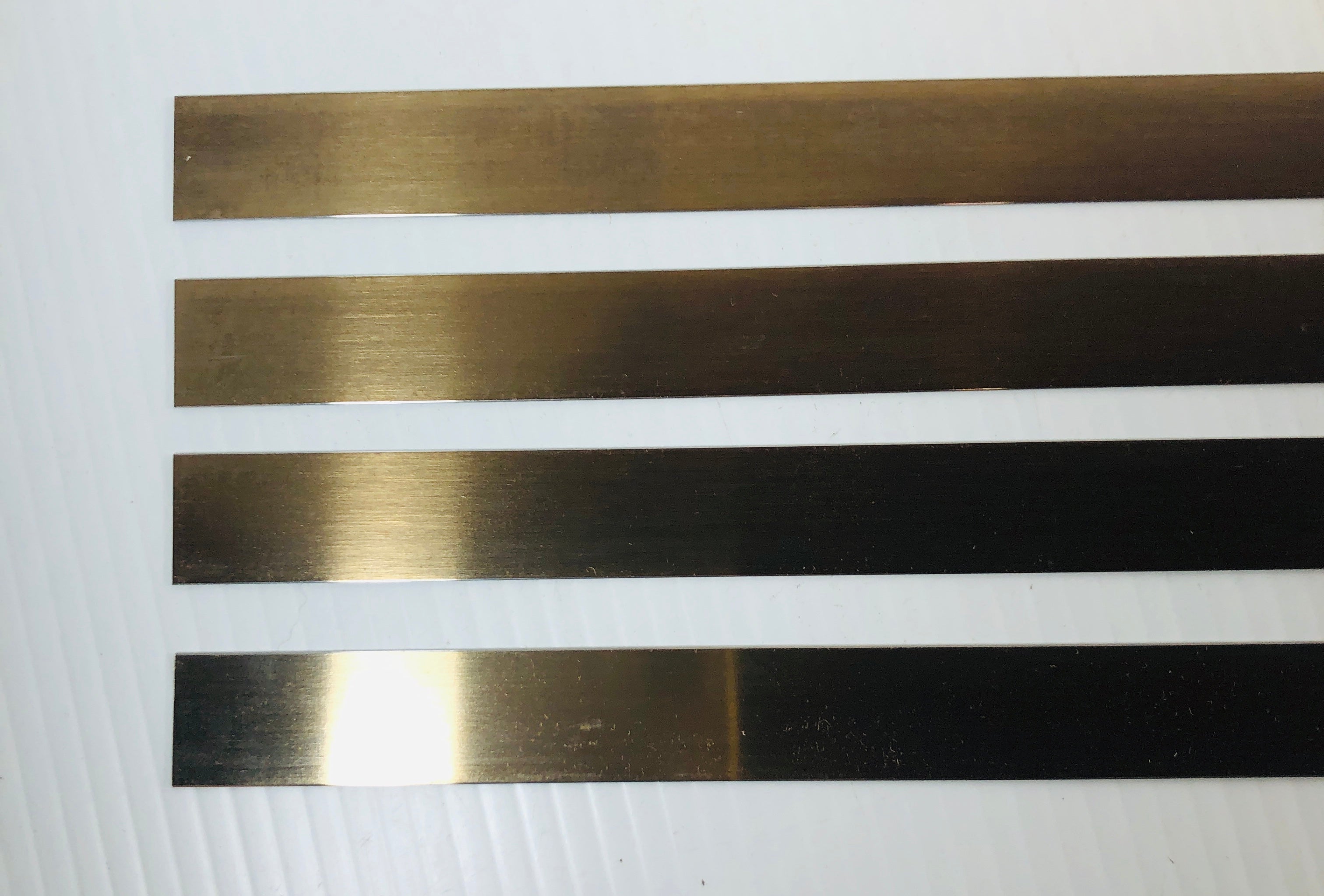 Helmold Steel Rule Die Material 3/4" x 30" 2PT Hard Crease Not Sharp - Lot of 4