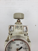 SMC IR3020-04BG Pneumatic Regulator Max Sup Press 1.0Mpa Output Press 0.01-0.8