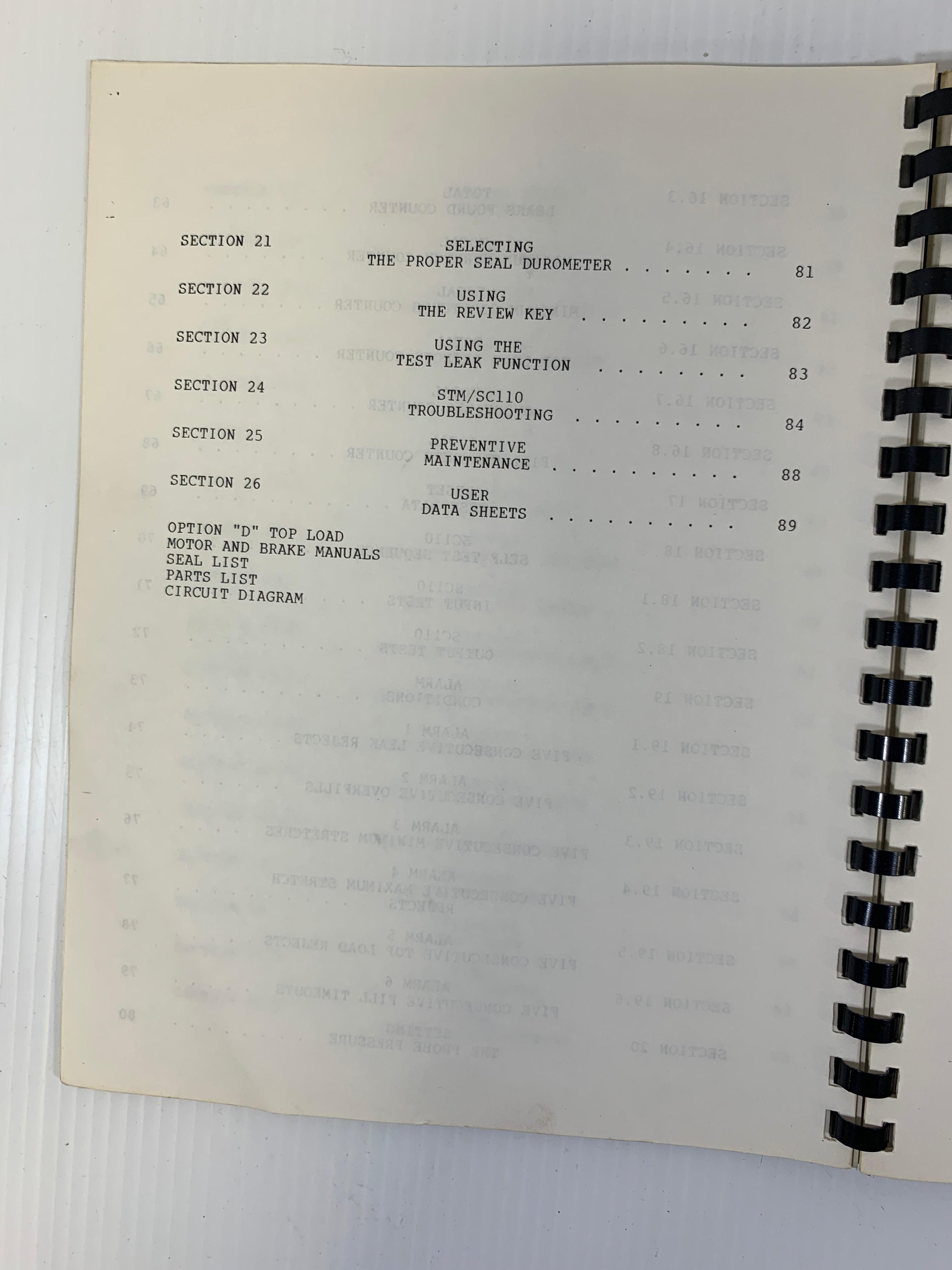 ALPS Single Station Inspection System Operating Manual SC110