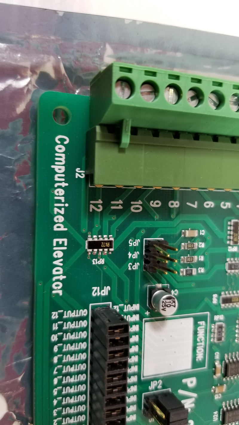 Computerized Elevator Controls 2147 Circuit Board Control Panel