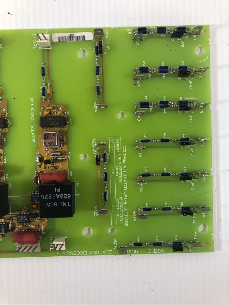 General Electric DS200SHVMG1AFE Circuit Interface Board 6BAO6 C-ESS