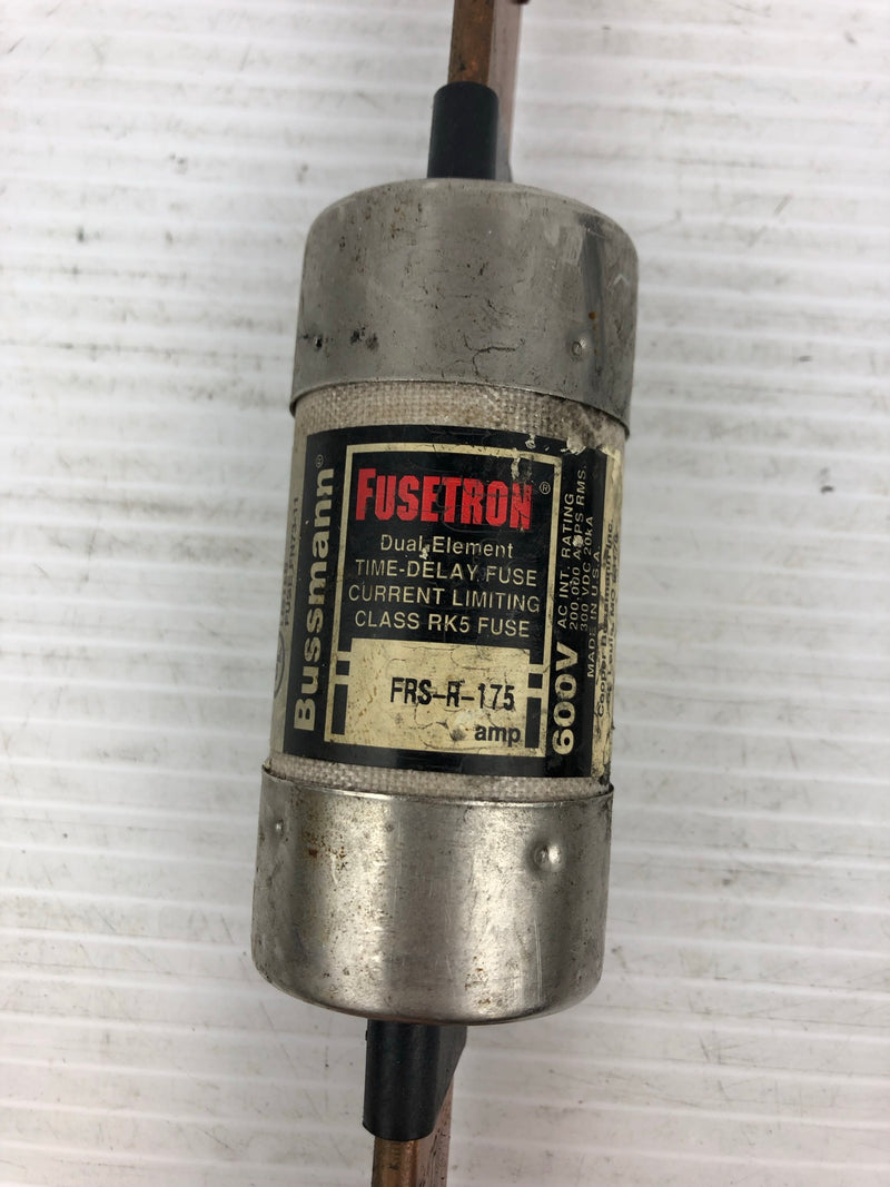 Fusetron FRS-R-175 Time Delay Fuse 600V ( Lot of 2 )