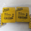 Buss ABC-12 12 Amp Fast Acting Fuse (Lot of 20)