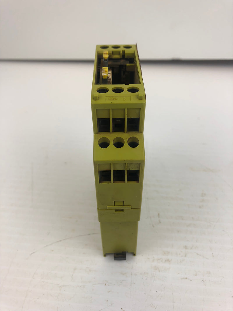 Pilz S1EN 50KOHM 24-240VAC/DC Safety Relay - Missing Top