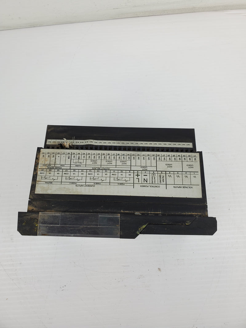 General Electric PQM Control Power Module Meter