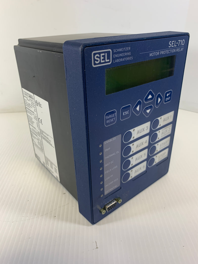SEL Motor Protection Relay SEL-710
