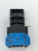 IDEC HW1S-3TF20 Three-Way Selector Switch