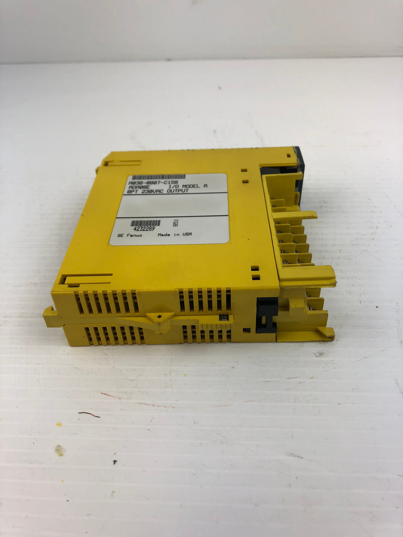 Fanuc A03B-0807-C158 I/O Output Model A 8PT 230VAC - No Door