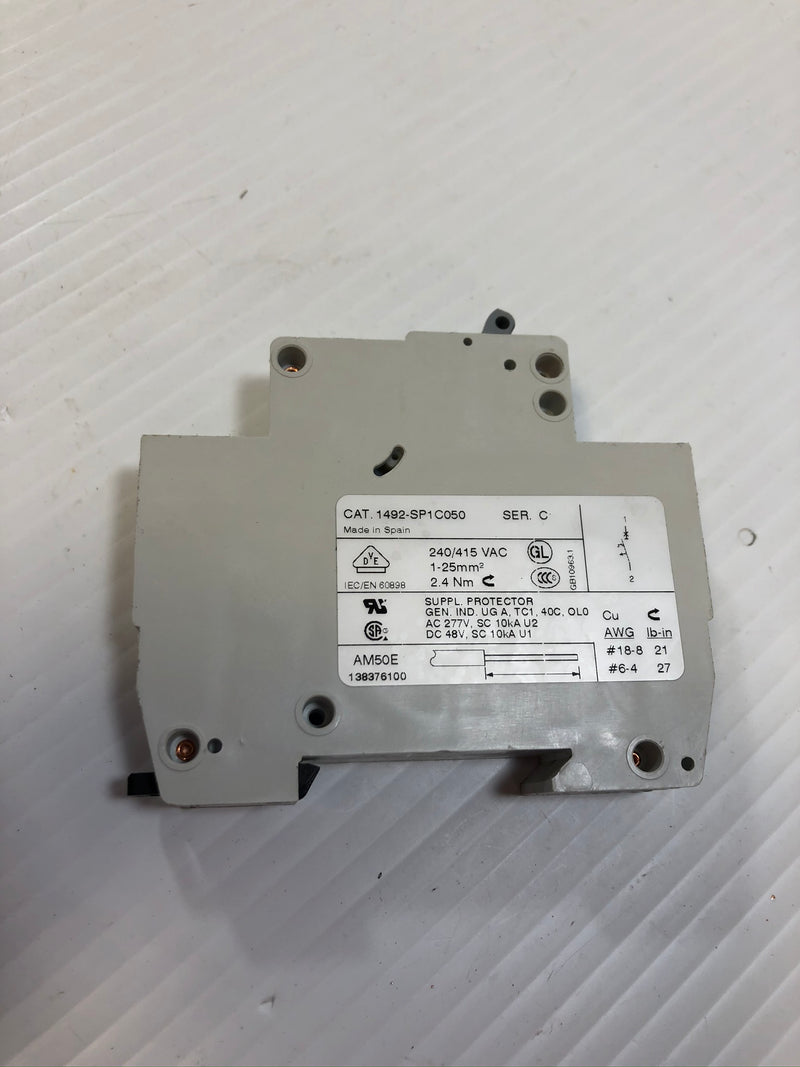 Allen-Bradley 1492-SP1C050 Series C Circuit Breaker 5A