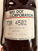 Red Dot Corporation 73R 4502 RD-5-4233-0 Motor