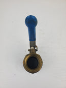 Fastenal 600 CWP PN40 MS58 Brass Ball Valve 1 1/2"