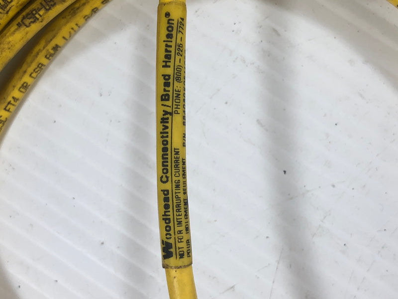 Woodhead Connectivity Brad Harrison Cable Double Ended Cordset 884030K05M050