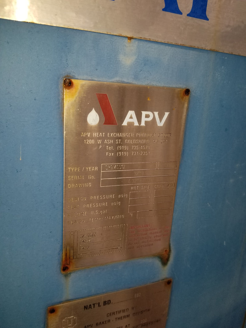 APV Heat Exchanger SR9MGS12
