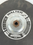 Walter 9" Grinding Wheel Concrete C-24 (Lot of 7)