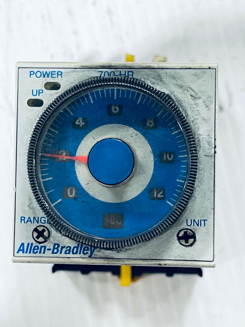Allen-Bradley 700-HRM12TA17 Series C Timer Relay and Socket
