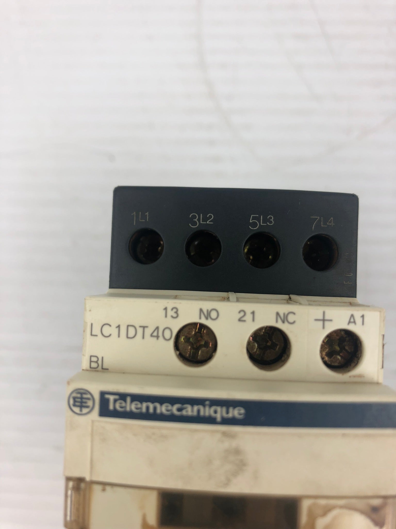 Schneider Electric LC1DT40 Contactor LAD4TBDL 40A Telemecanique