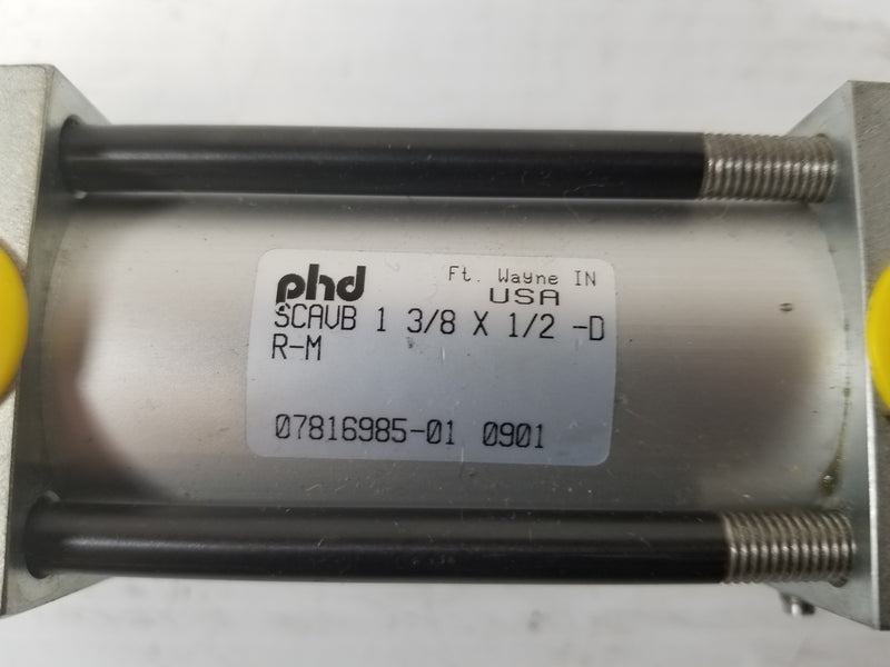 PHD SCAVB 1 3/8 X 1/2 -D R-M Pneumatic Cylinder