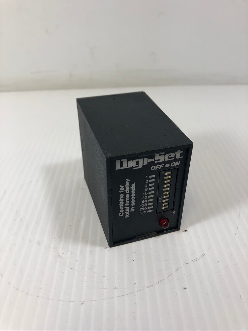 SSAC TDM120AL Digi-Set Time Delay Relay 0893B 120 VAC