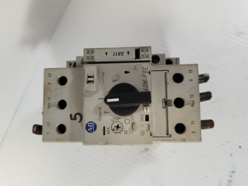 Allen-Bradley 140M-F8E-C45 Motor Protection Circuit Breaker 45A