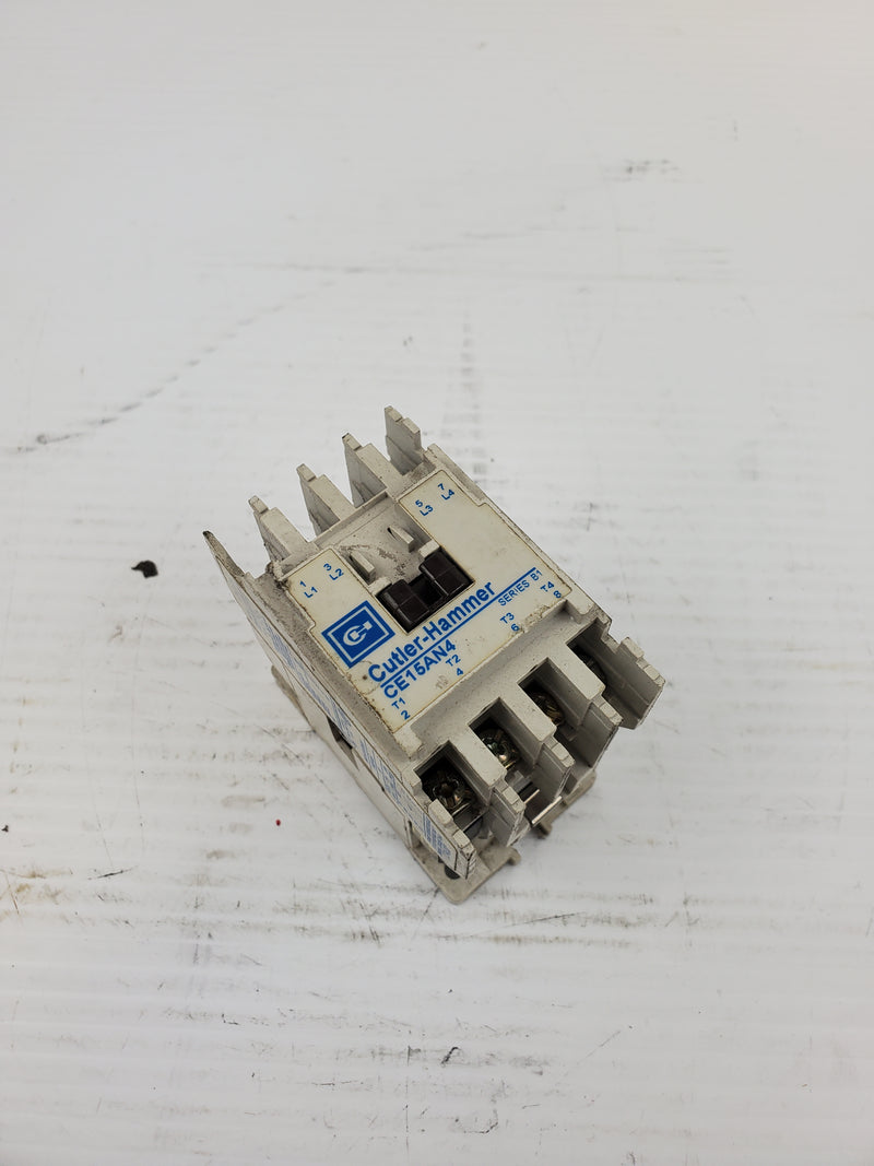 Cutler-Hammer CE15AN4 Contactor Series B1 7AMP 600V T3400