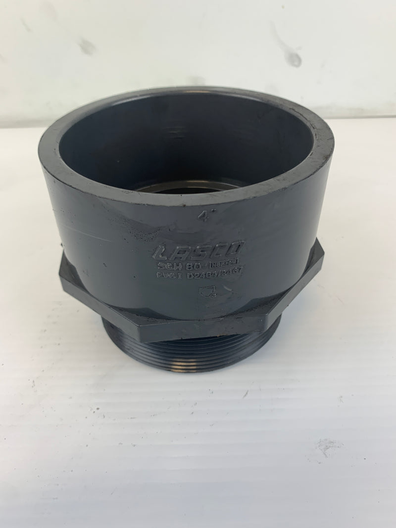 Lasco 4" Adapter SCH80 D2464