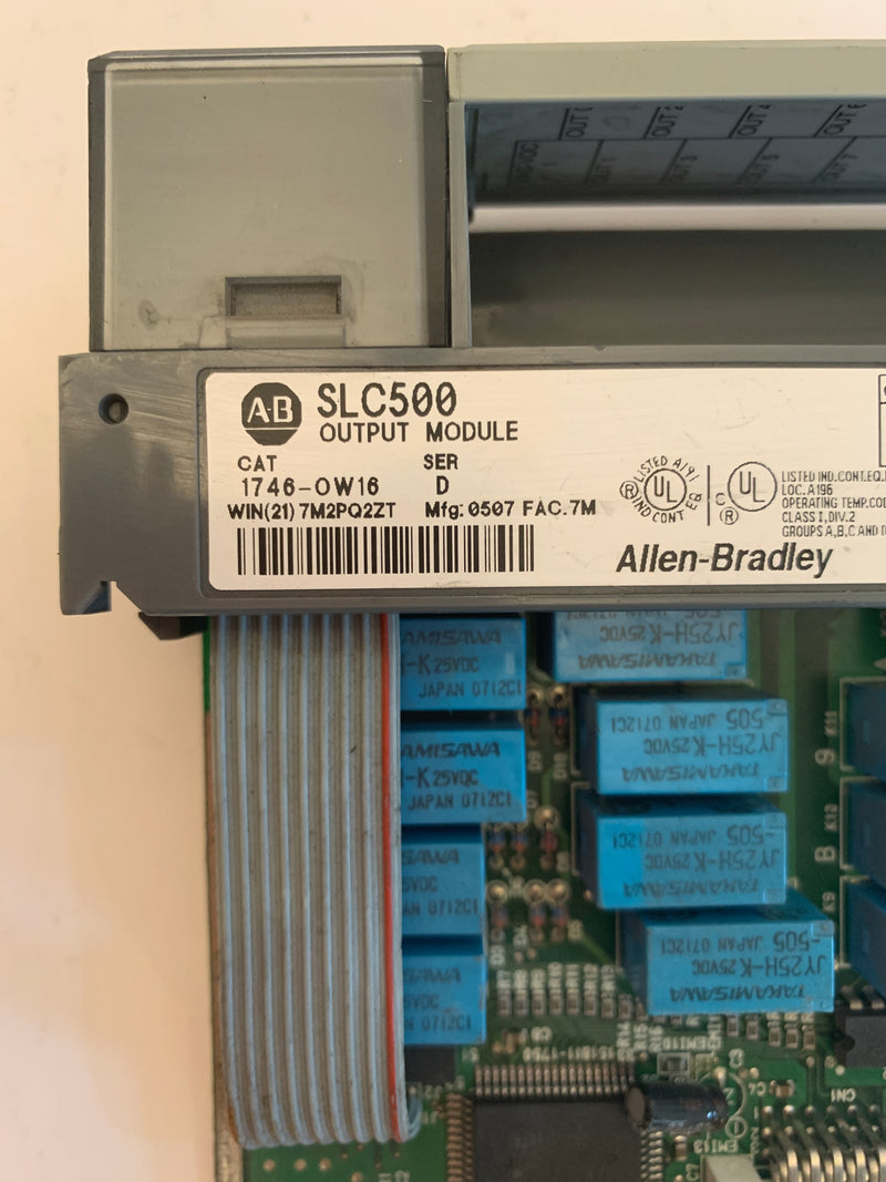 Allen-Bradley 1746-OW16 SLC500 16 Point Digital Output Module