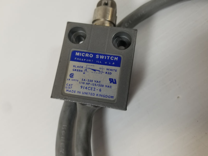 Honeywell 914CE2-6 Mini Roller-Plunger Style Limit Switch
