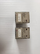 OMRON Relay MY4N 110/120 VAC (Lot of 2)