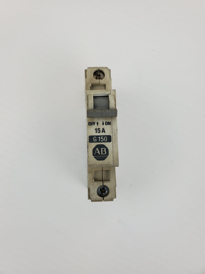 Allen-Bradley 1492-CB1 Series B Circuit Breaker 15A G150