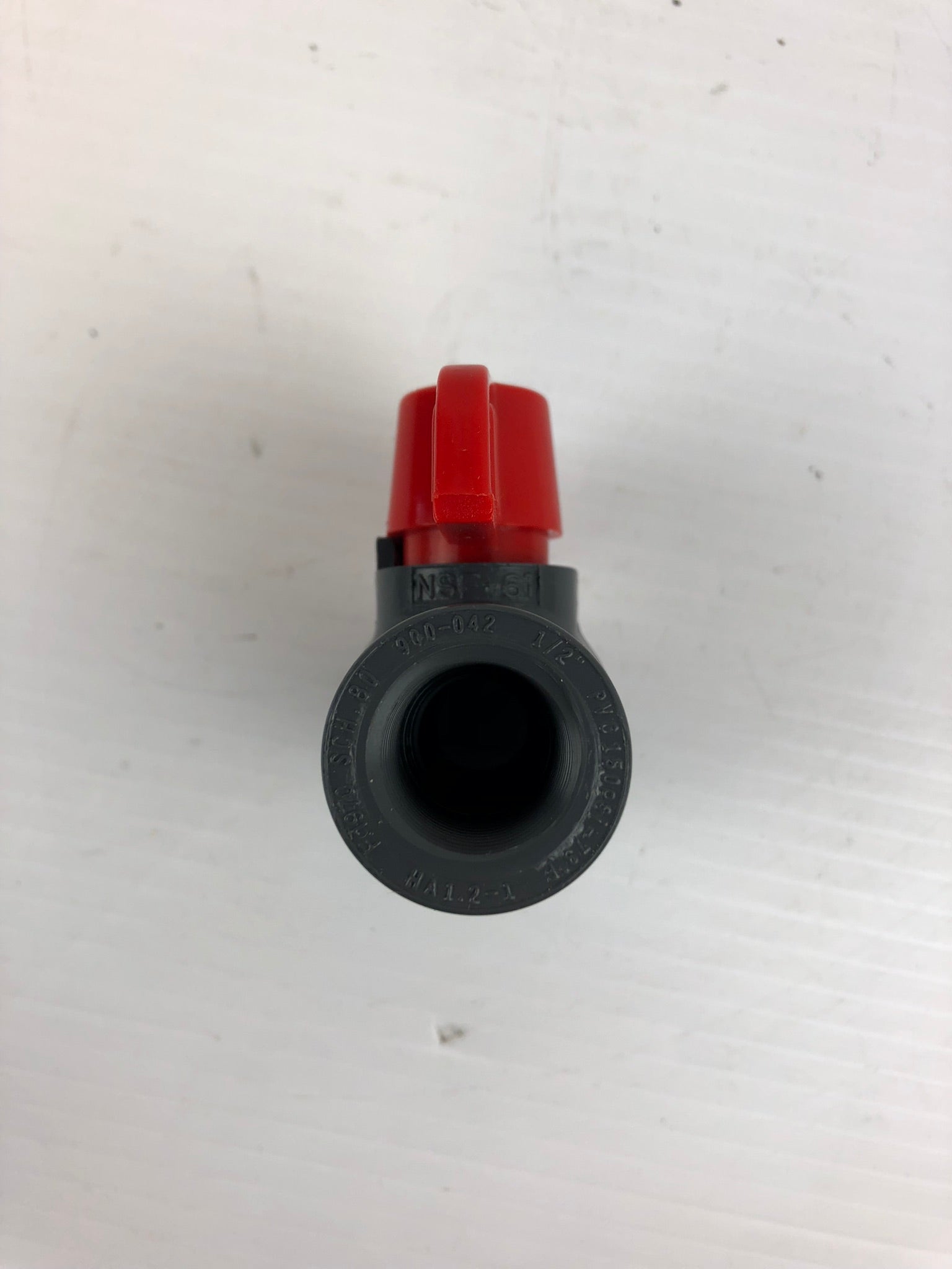 Grainger 32H954 1/2" Ball Valve PVCI SCH80 900-042