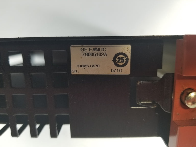 GE Fanuc 78005102A Whedco Spare Blank Module