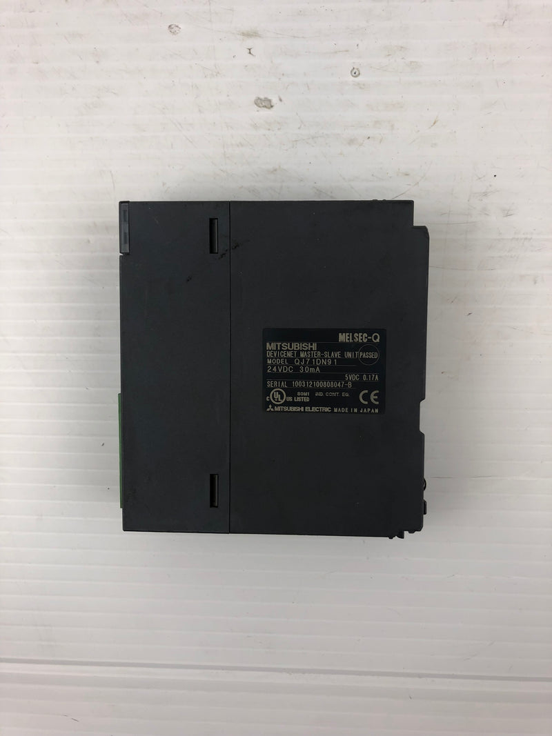 Mitsubishi MELSEC-Q QJ71DN91 Master Slave Unit 24VDC 30mA