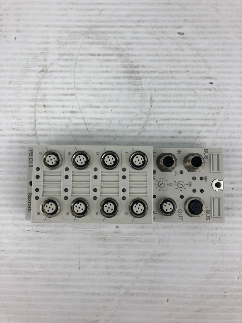 Rexroth RF-FLS PB M12 DI 8 M12 Profibus Fieldline Modular