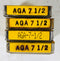 Buss Fuses AGA-7 1/2 4 Boxes (Lot of 18 Fuses)