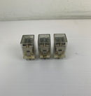 Lot of 3 Potter and Brumfield Relay KHU-17A11-120 3 Amp