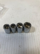 Blackhawk Socket Set of 4 GW1616 1/2" GW1614 7/16" GW1612 3/8" GW1611 11/32"