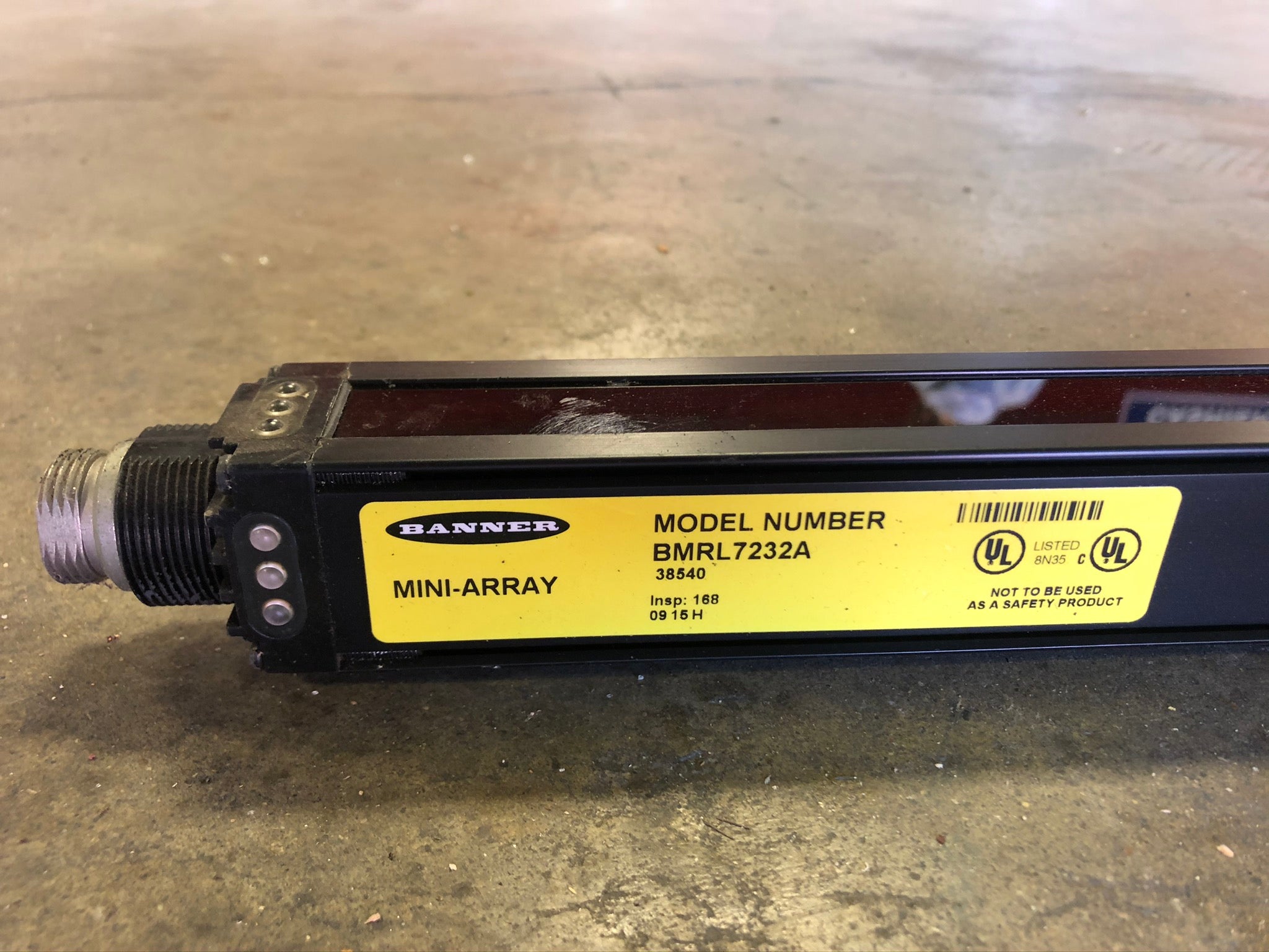 Banner BMRL7232A Mini Array Gate Receiver, Used-Great Condition