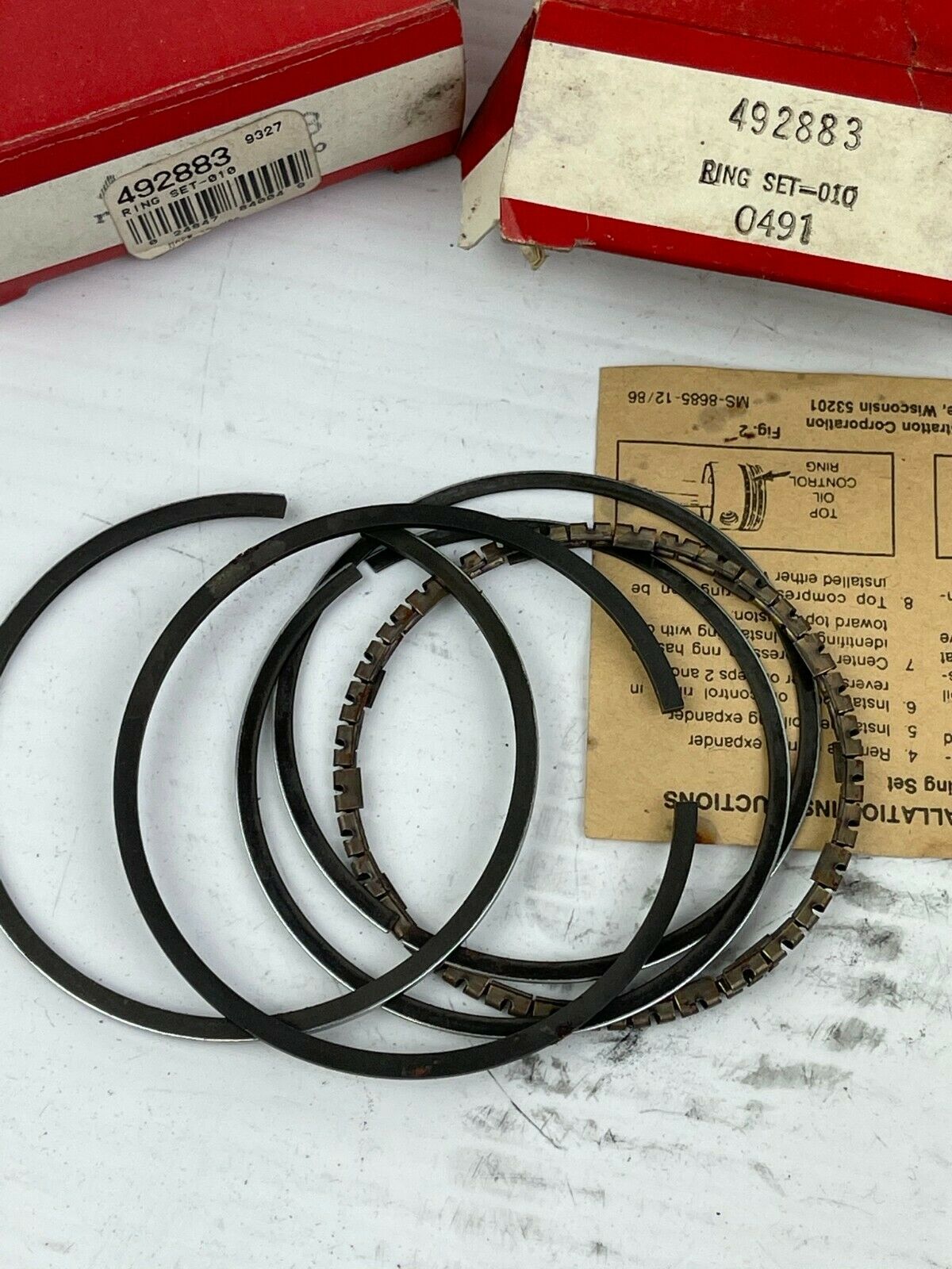 Briggs & Stratton Ring Set 010 492883 Lot of 2